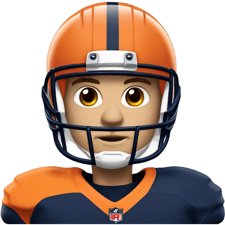 Bo Nix from the Broncos emoji