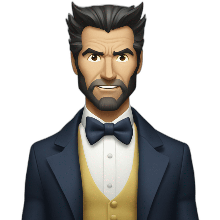 swanky wolverine emoji