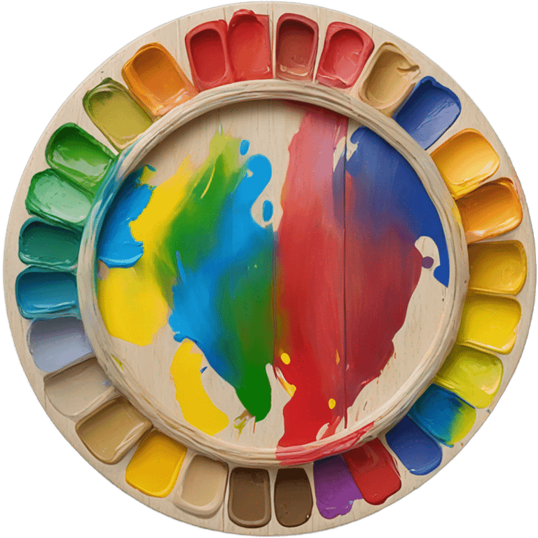 Paint palette  emoji