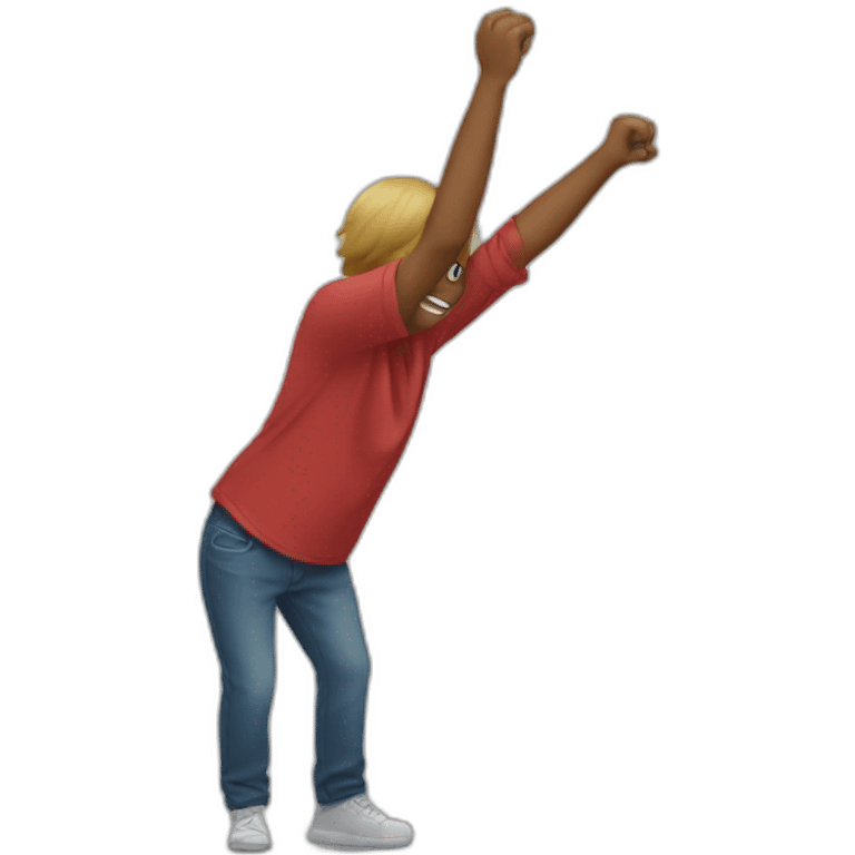 Emoji qui fait un DAB  emoji