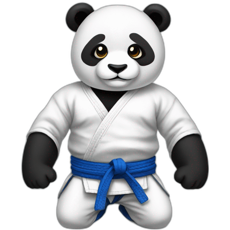 Human panda bjj emoji