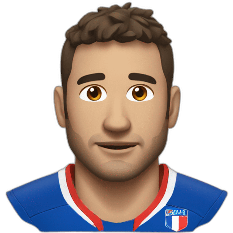 Joueur rugby équipe france emoji