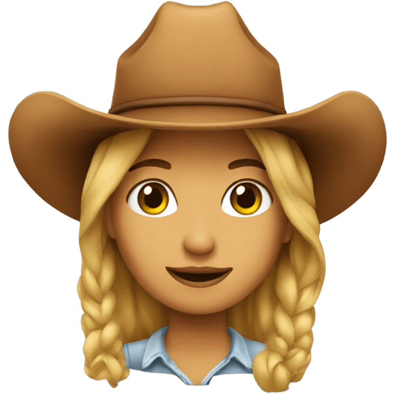 Cowgirl emoji