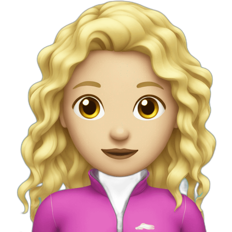 swimming girl blonde emoji