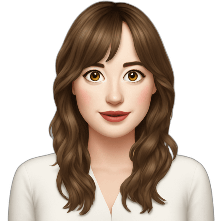 Dakota Johnson emoji