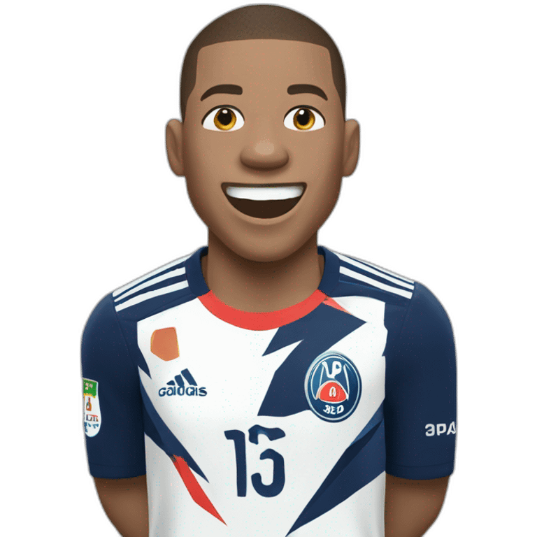 Mbappé celebration emoji