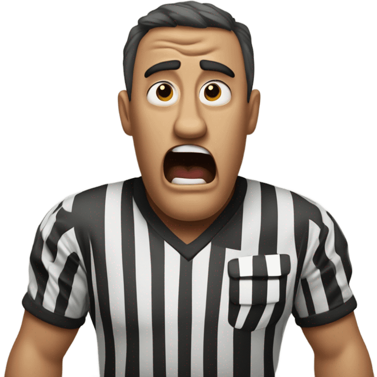 Damn referees  emoji