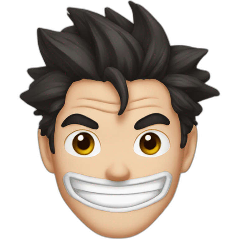 luffy mashup tanjiro emoji