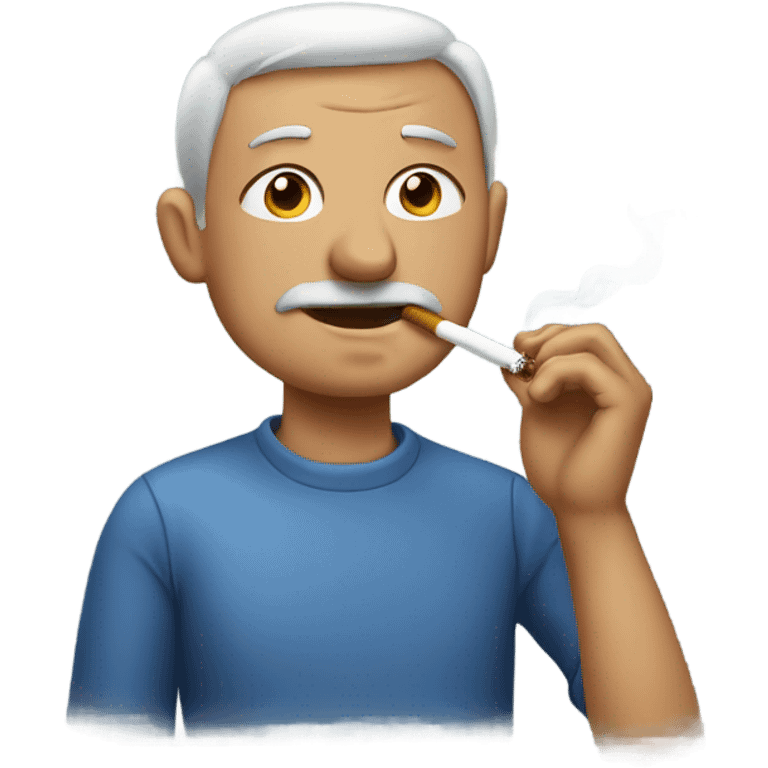 Dad smoking emoji