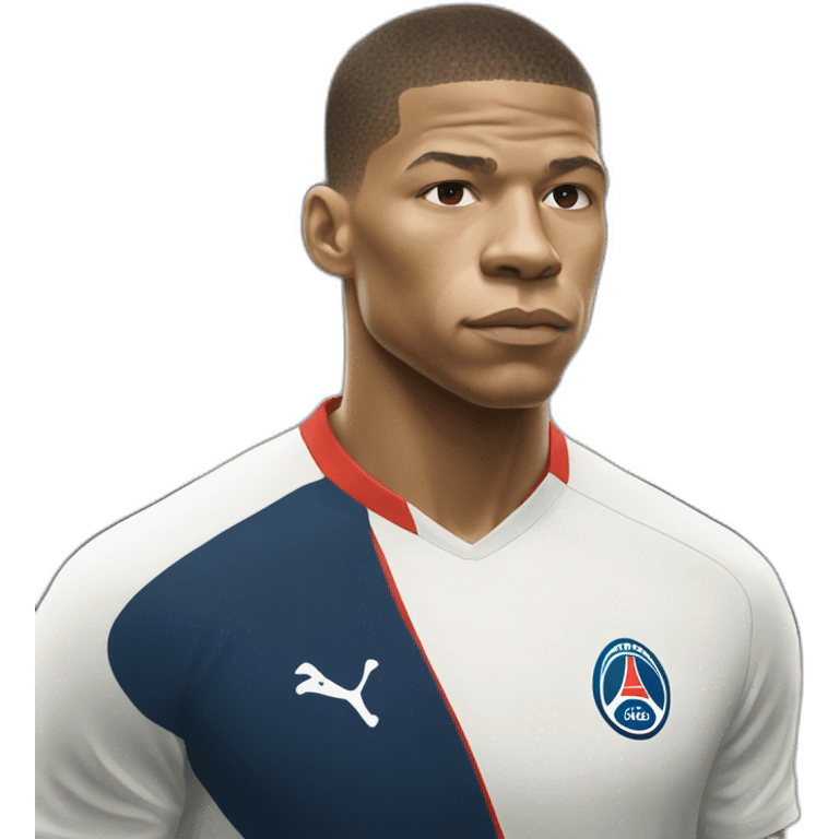 Mbappé qui court emoji