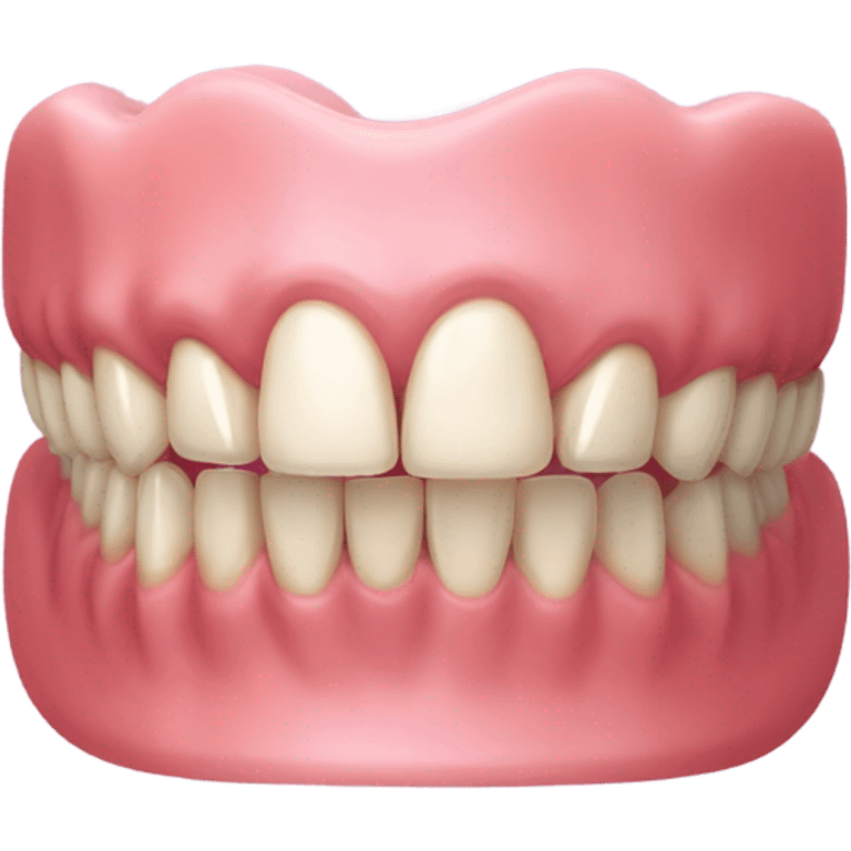 Maxillary complete denture emoji