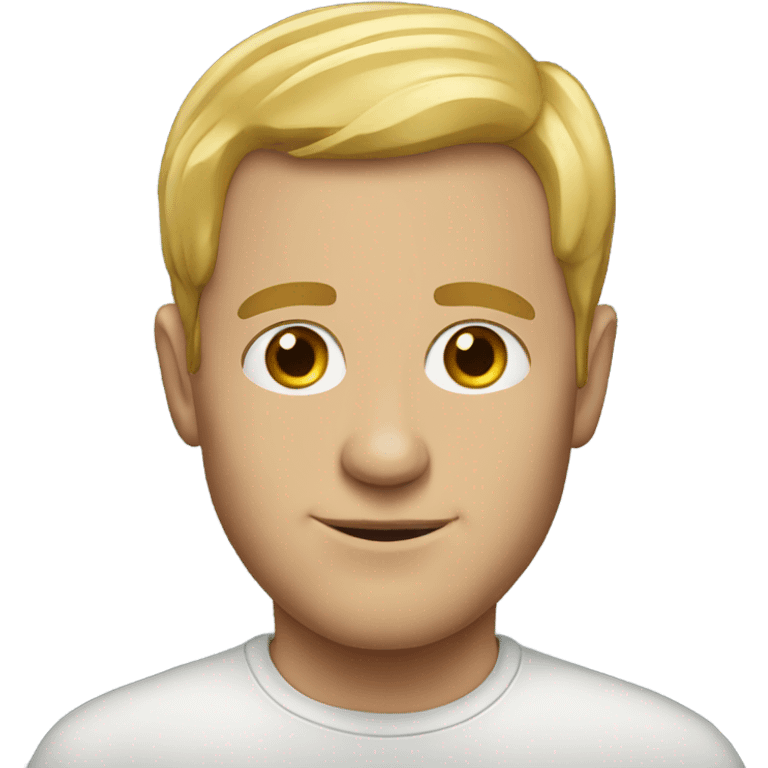 portrait of a white man emoji