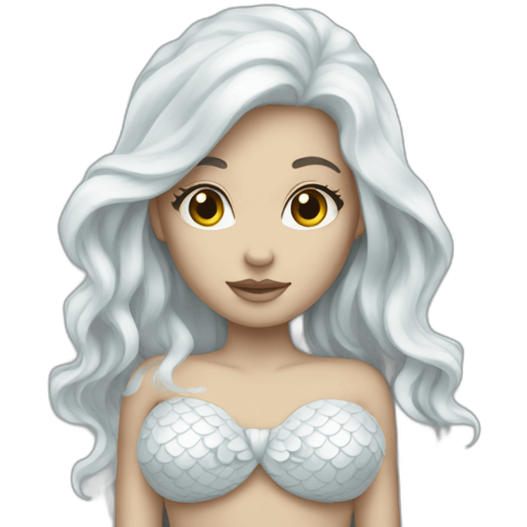 white-mermaid emoji