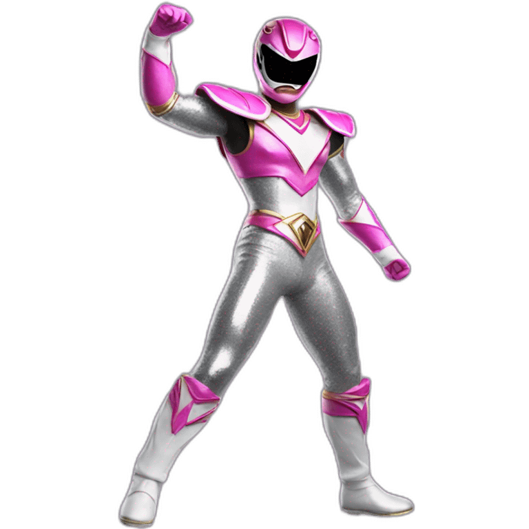 glitter power ranger full body emoji