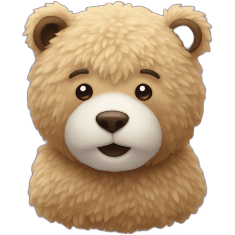 Ours en peluche emoji