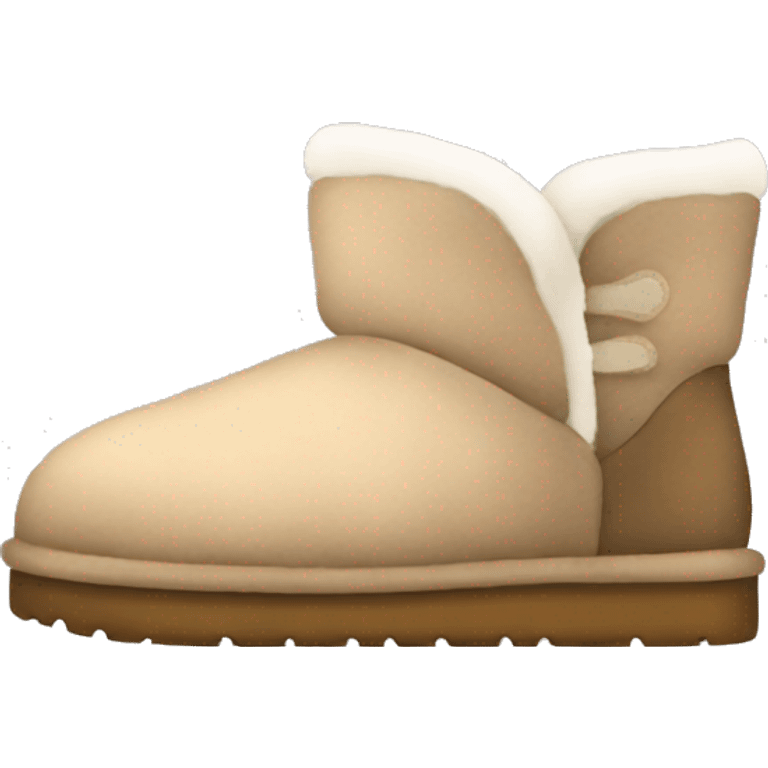 cozy ugg slippers emoji