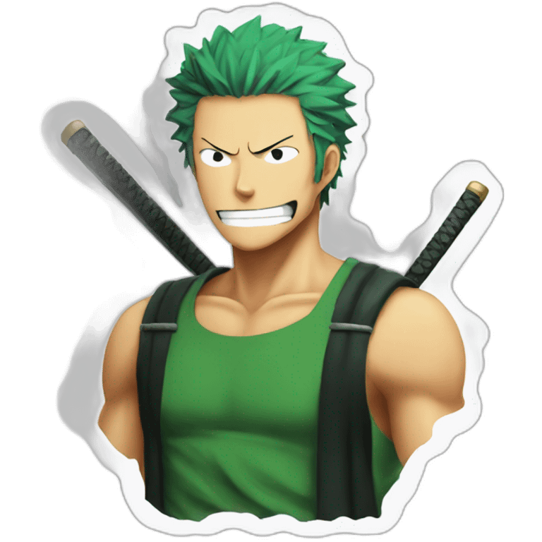 Zoro One piece emoji