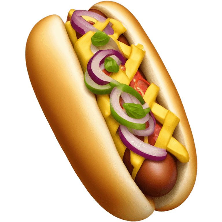 czech hotdog emoji