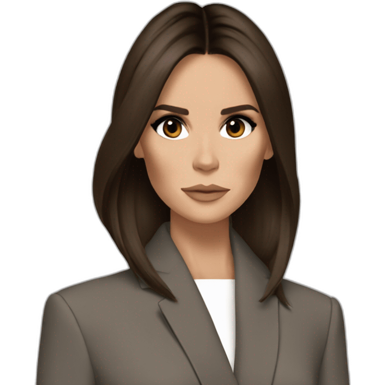 Victoria beckham look at netflix series emoji