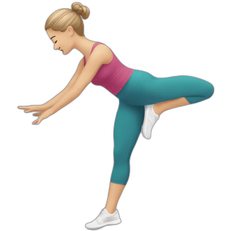 barre workout emoji