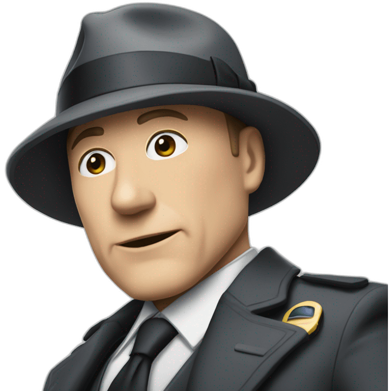 Raymond Reddington from "The Blacklist" emoji