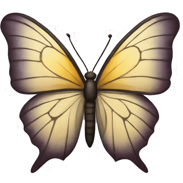 Mariposa sagrada emoji