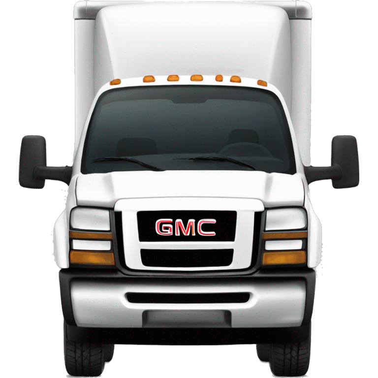 white gmc 3500 sierra emoji