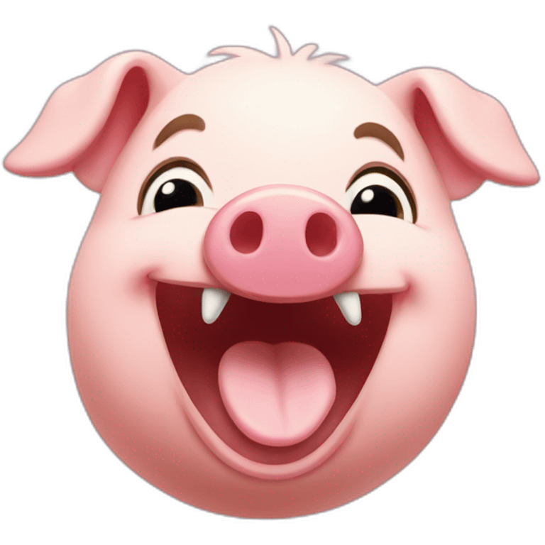 laughing Piglet  emoji