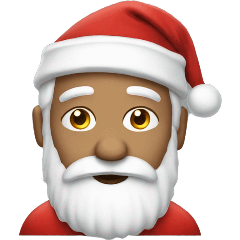 Drunk santa emoji