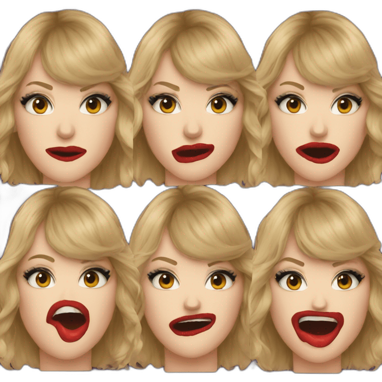 taylor-swift-mouth-bbc emoji