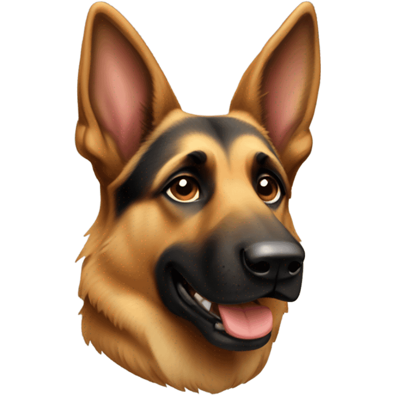 German shepherd  emoji