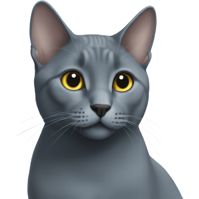 Russian blue  emoji