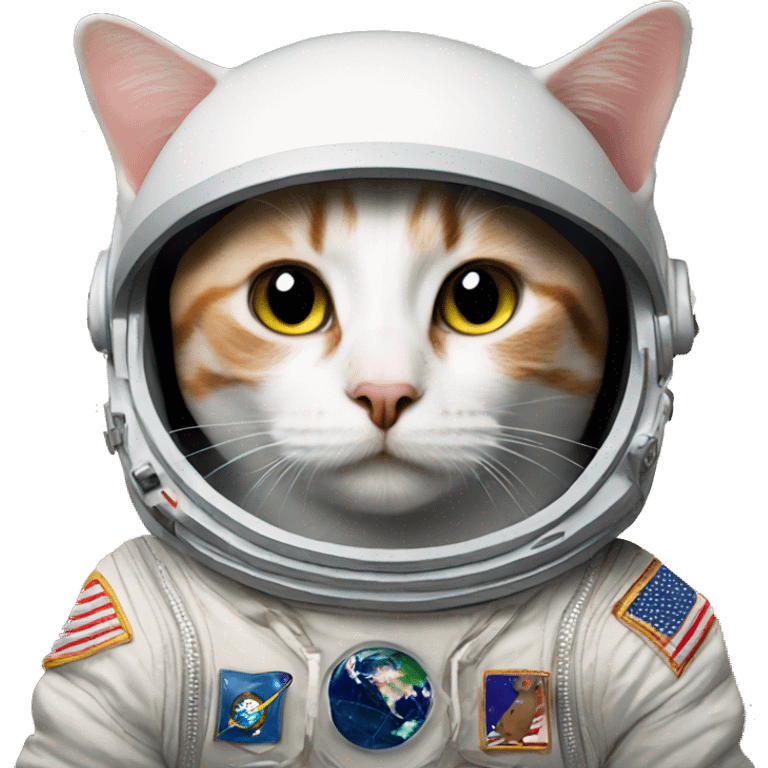 Cat astronaut  emoji