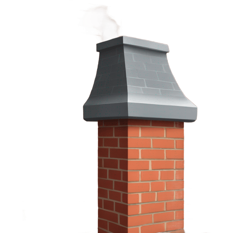 Chimney of a red-brick house  emoji