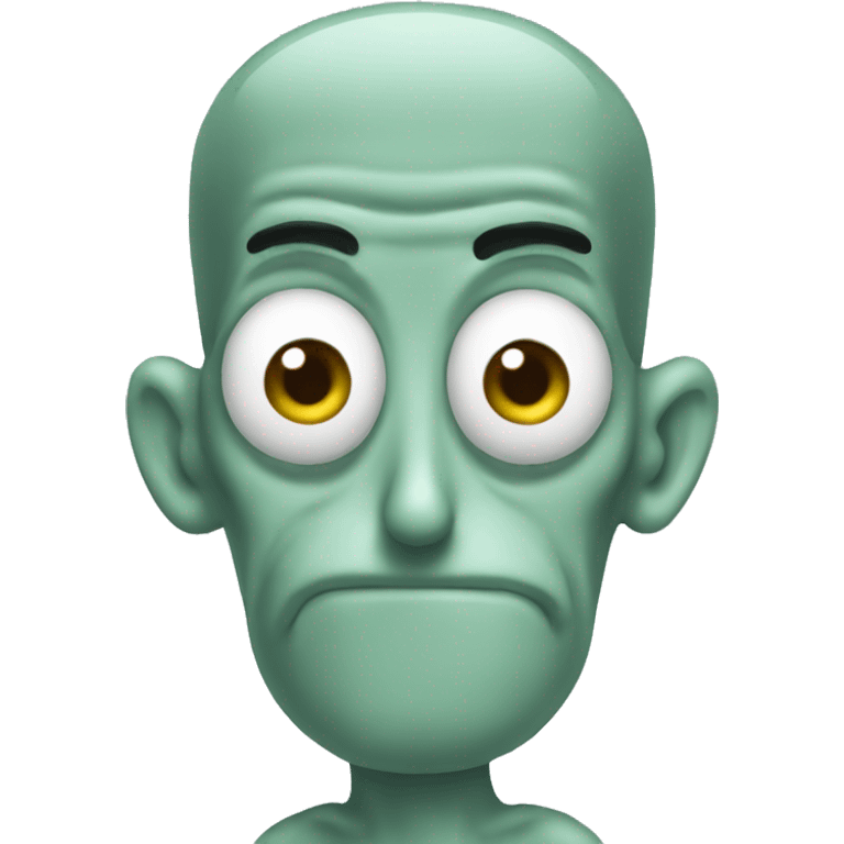 Squidward  emoji