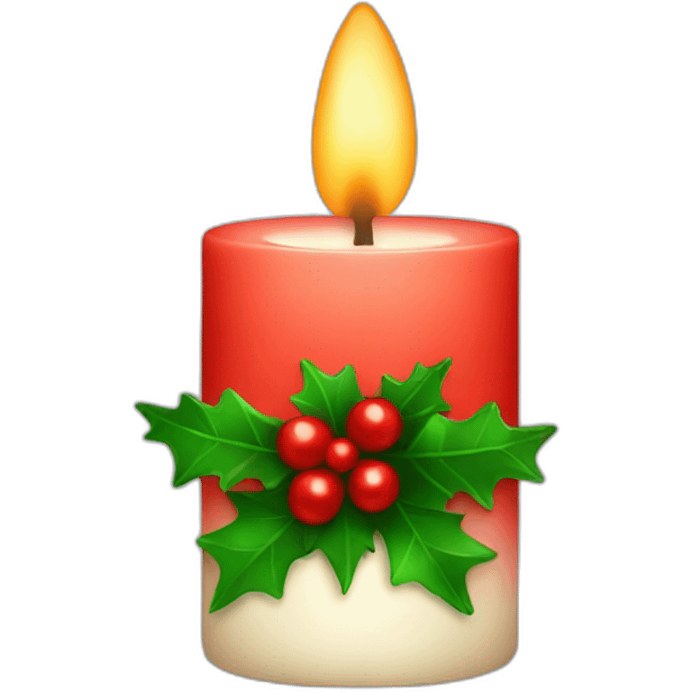 christmas candle emoji