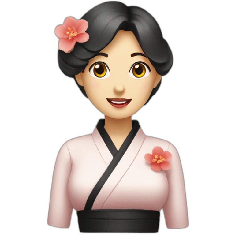 Lady sushi emoji