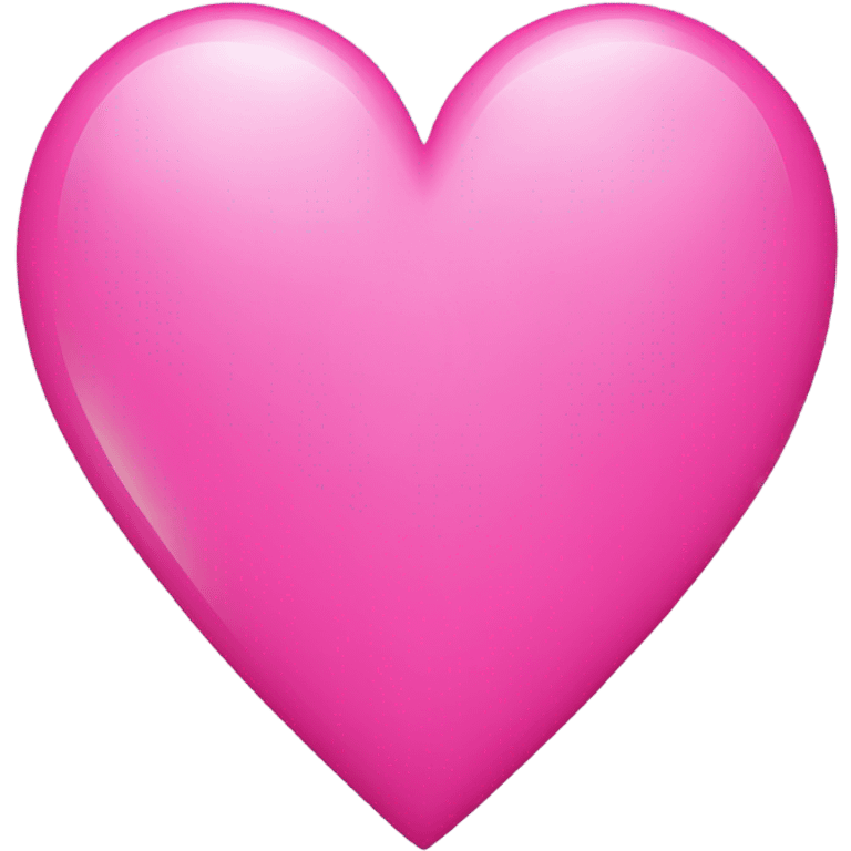 Pink heart  emoji