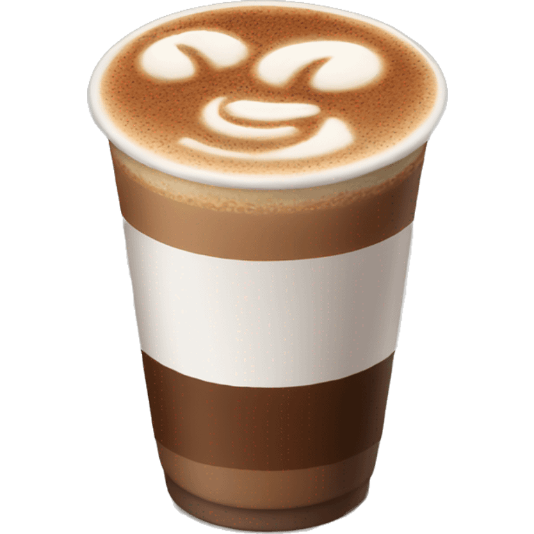 Mocha drink emoji