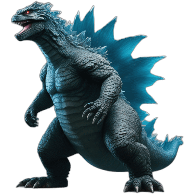 Godzilla (proportional) (realistic) (Godzilla King of the Monsters, 2019) emoji