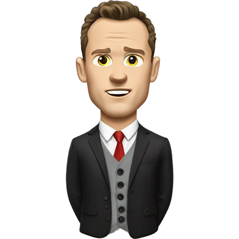 Jonathan Toews all buttoned up to the nines emoji