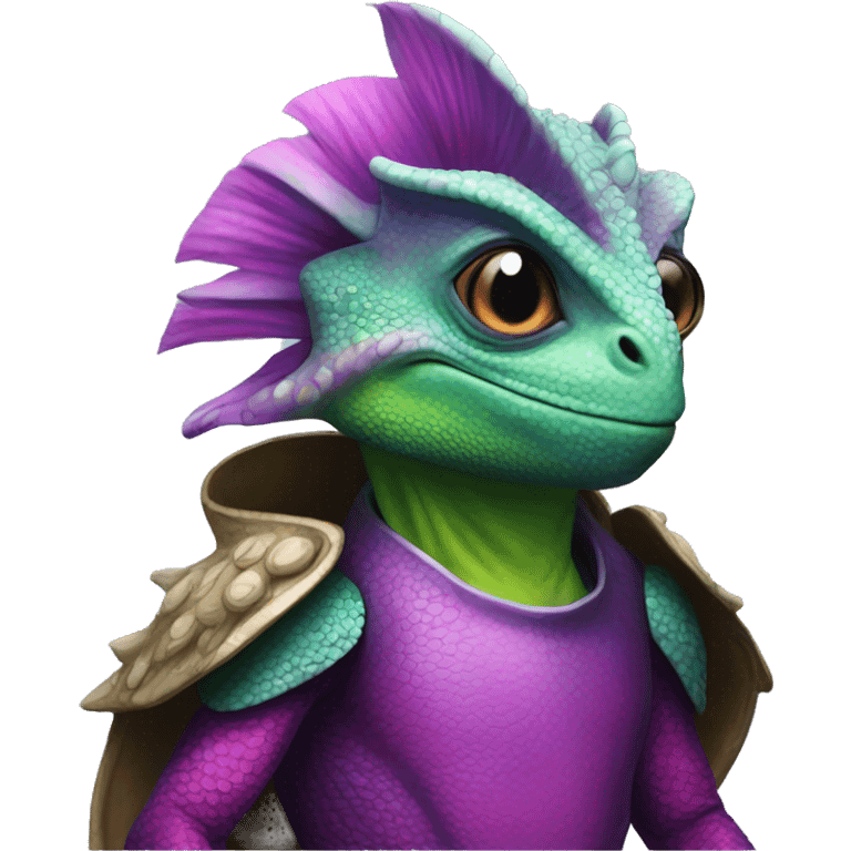 chameleon espio emoji