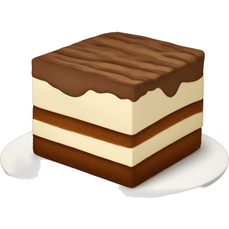 Tiramisu in ios style emoji