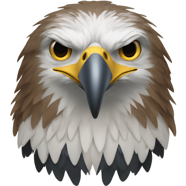 Eagle with two heads emoji