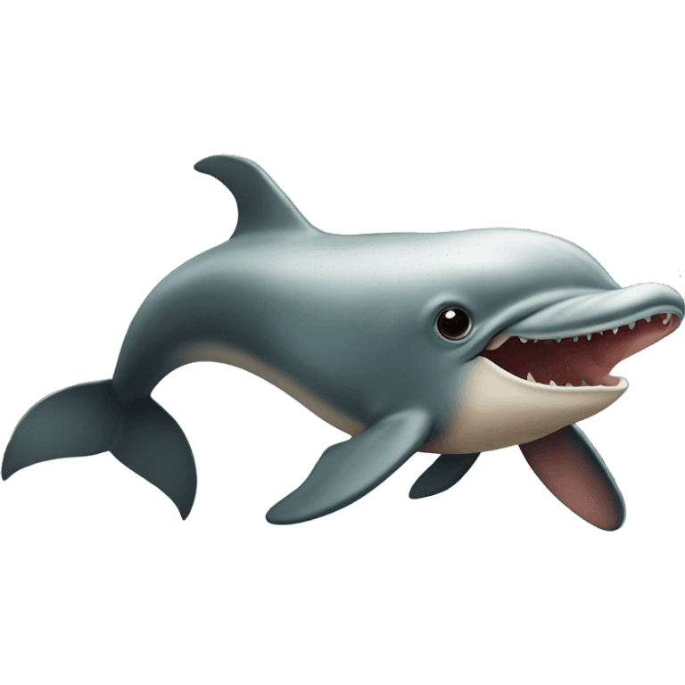 Amazon River Dolphin pirate emoji