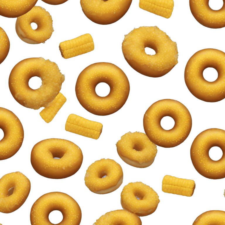 corncob doughnut emoji