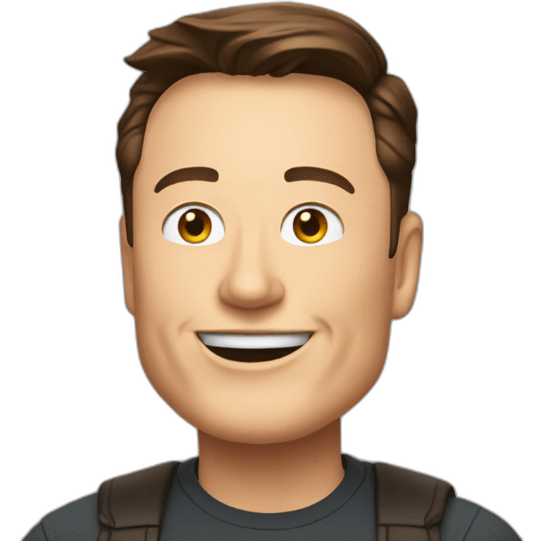 elon musk waving emoji