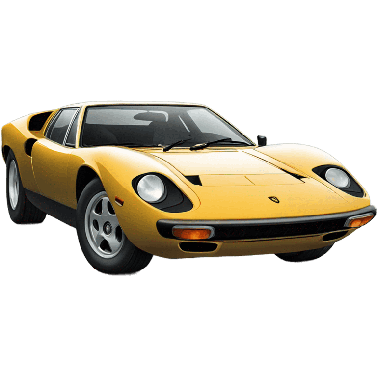 lamborghini miura emoji