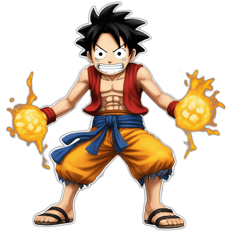 Luffy gear 5 emoji