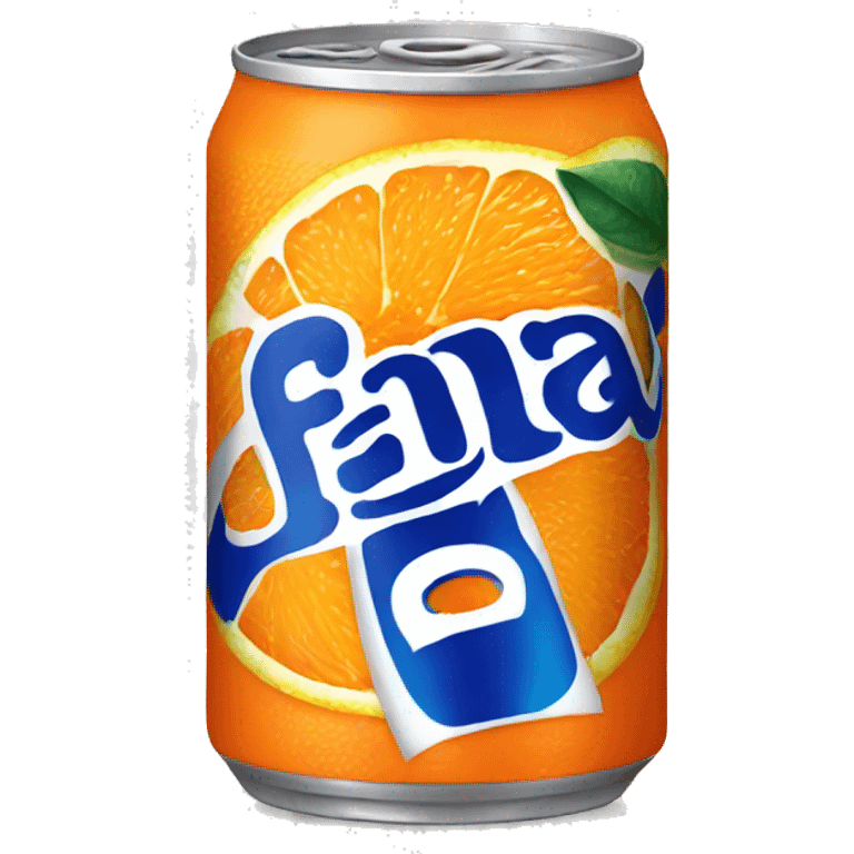 Can of Orange Fanta emoji